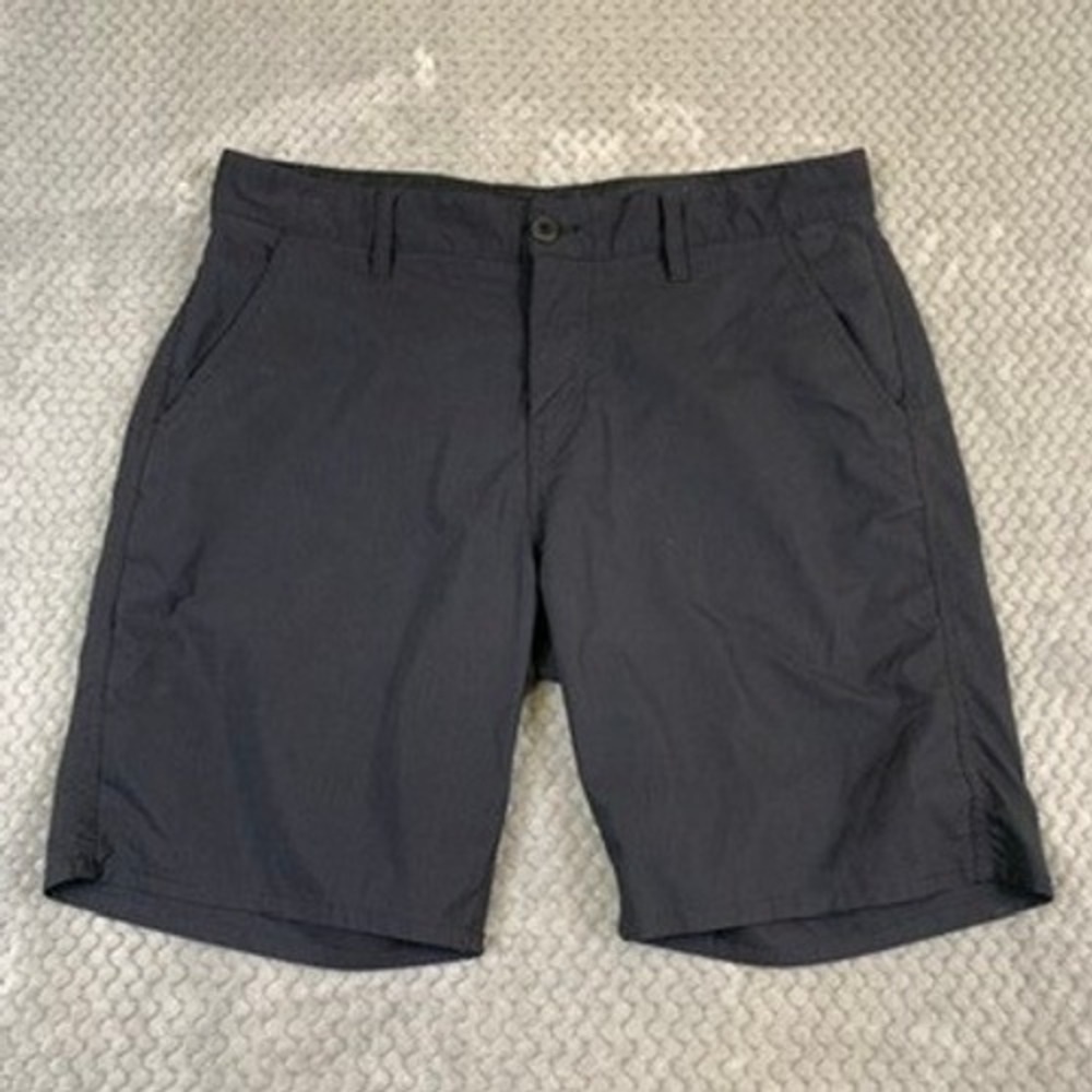 Brixton Crossover Hybrid Shorts Mens 34 Black Hemp Recycled Stretch